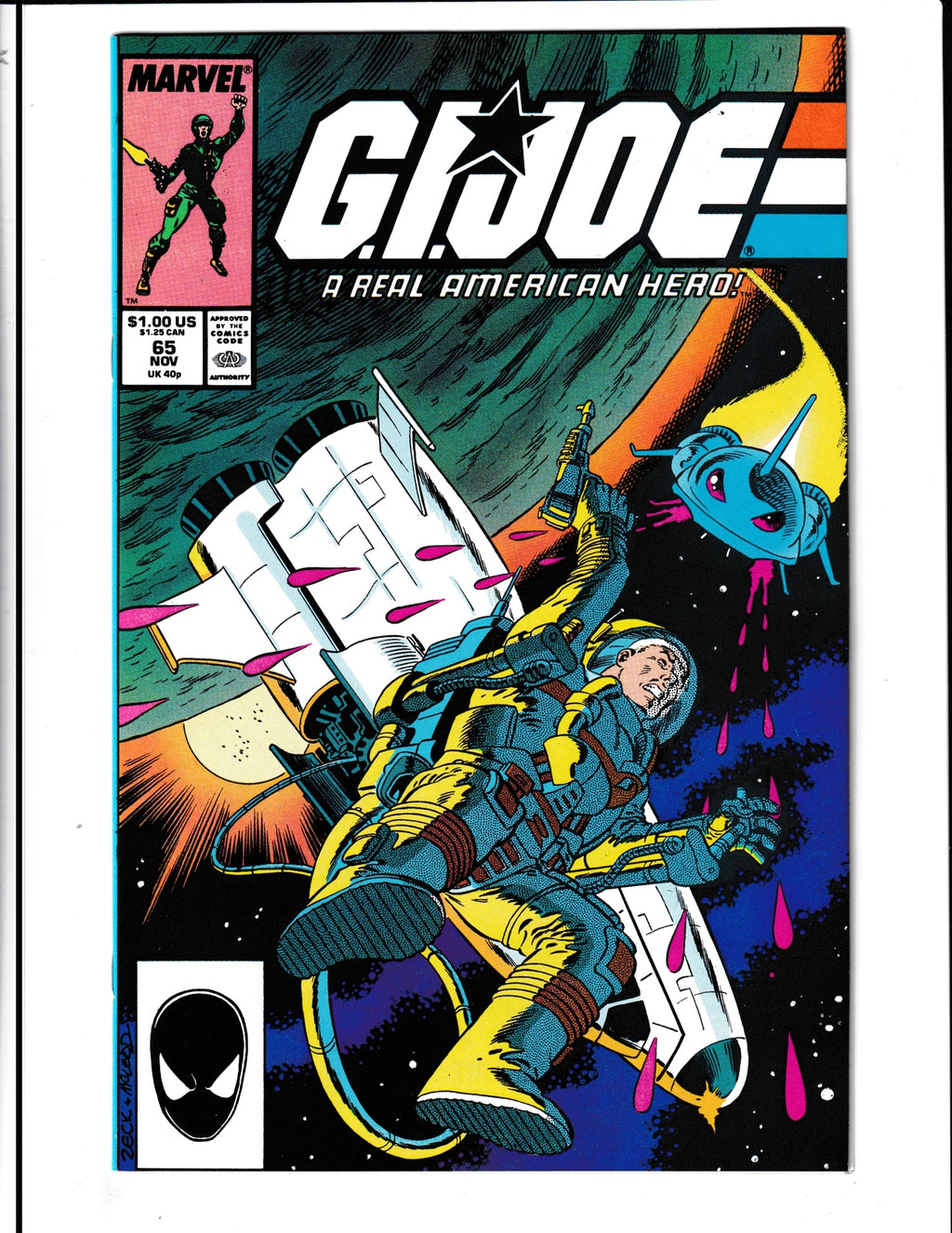 G.I. Joe A Real American Hero #65 (1987) Marvel Comics SKU:944