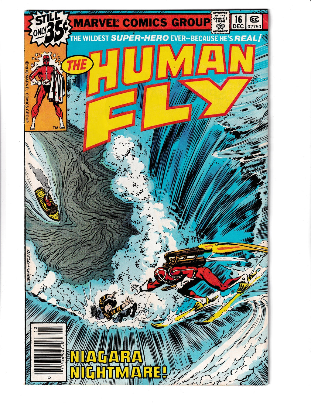 Human Fly #16 (1978) James Novak - Bill Mantlo Marvel Comics