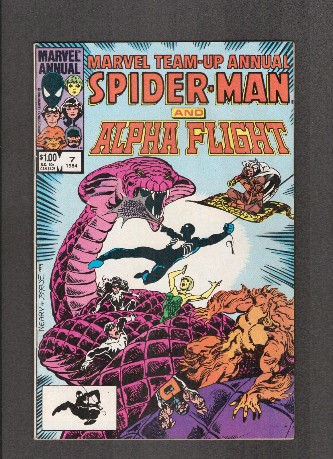 Marvel Team-Up Annual #7 (1984) Spider-Man & Alpha Flight Marvel Comics
