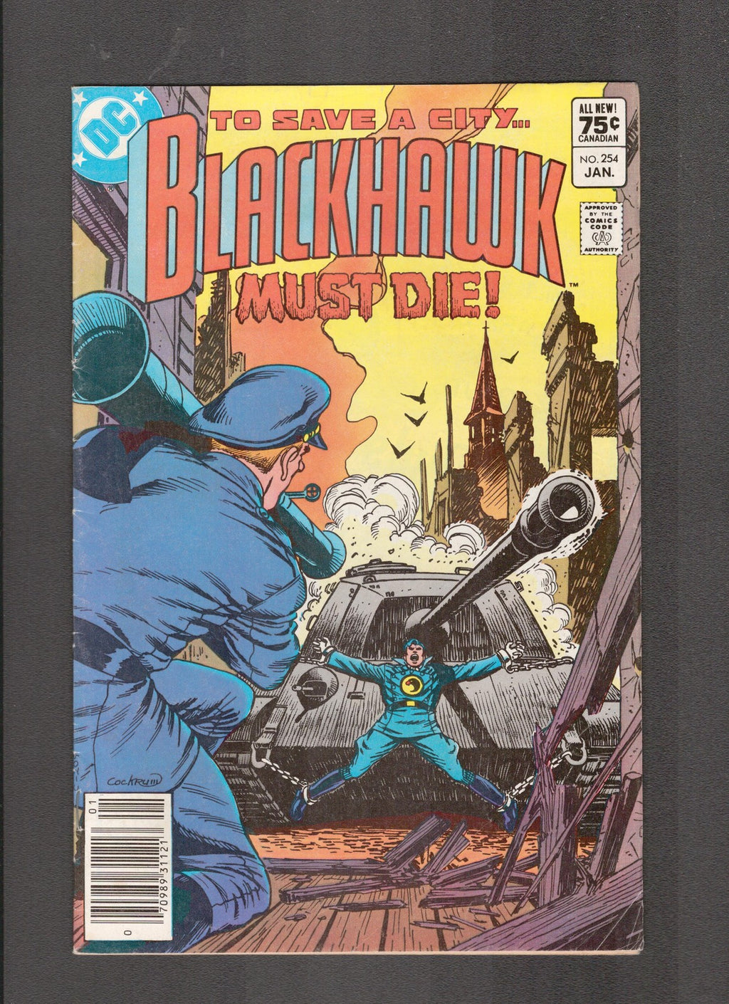 Blackhawk #254 (1982) Dave Cockrum DC Comics