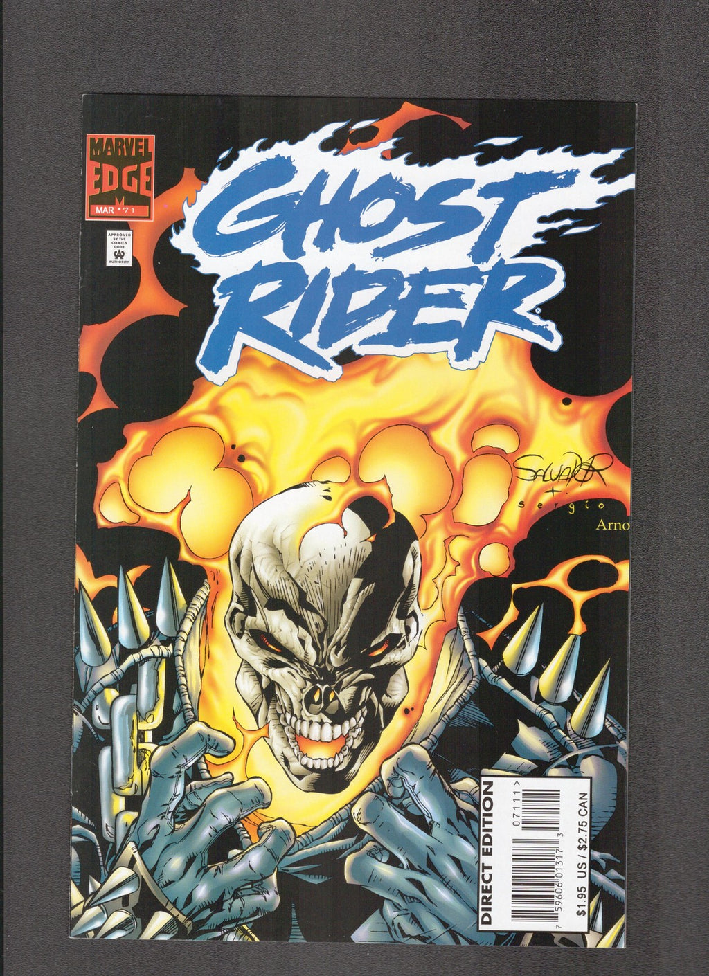 Ghost Rider #71 (1996) Low Print Run Marvel Comics