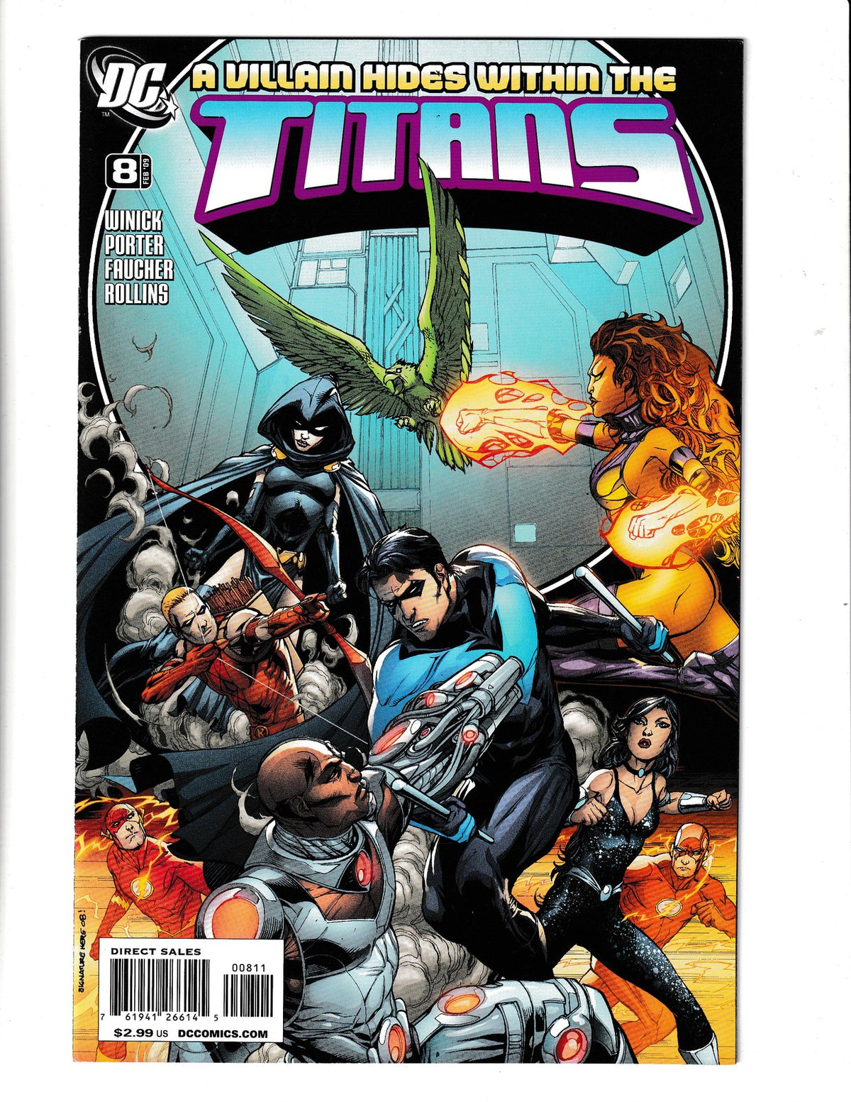 Titans #8 (2009) DC Comics
