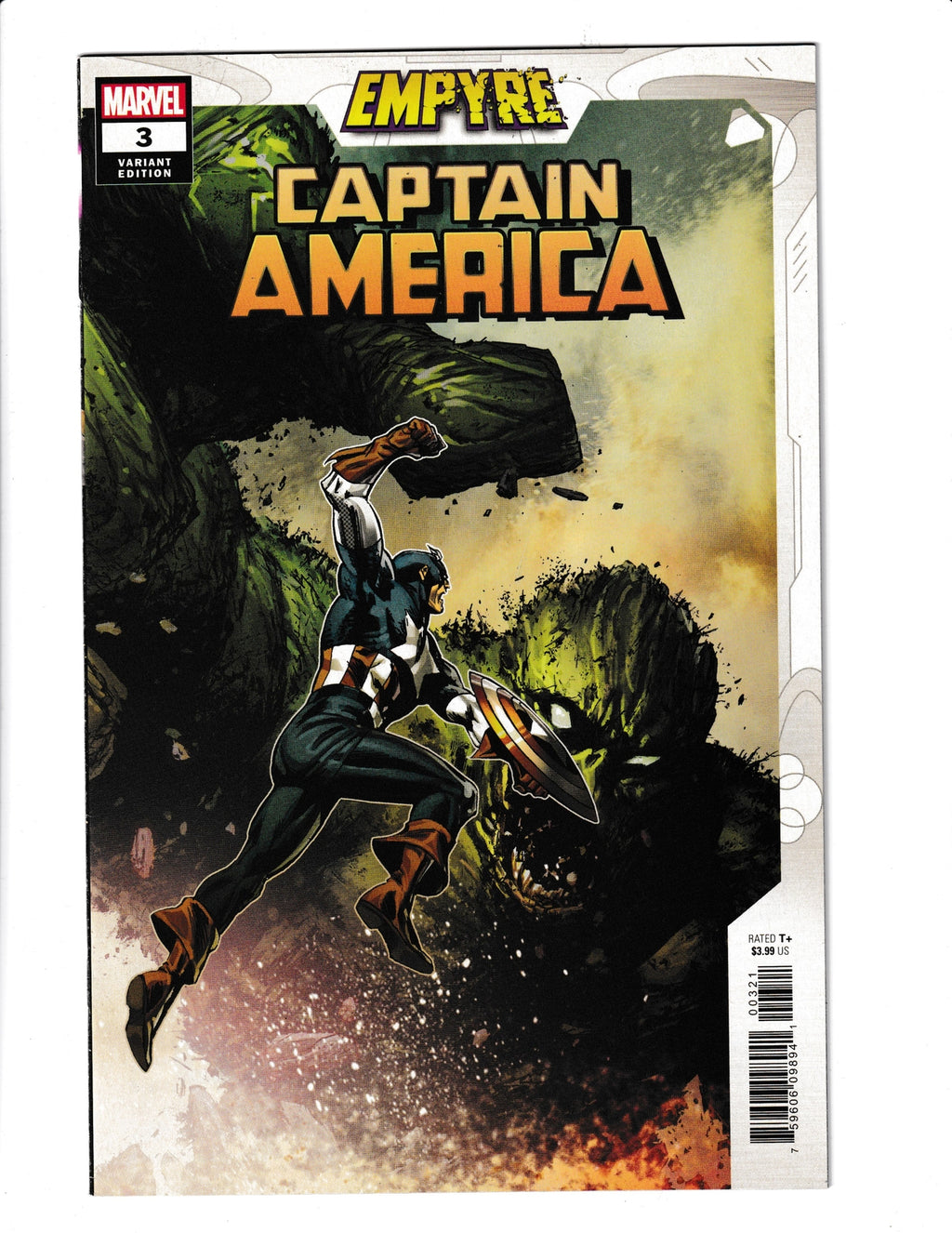 Empyre: Captain America #3b (2020) Butch Guice Marvel Comics