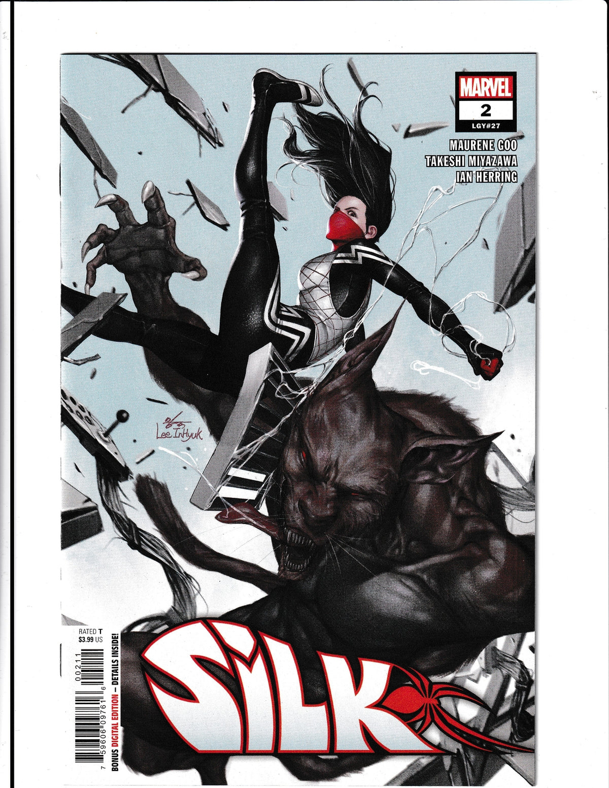 Silk #2 (2021) Inhyuk Lee Marvel Comics