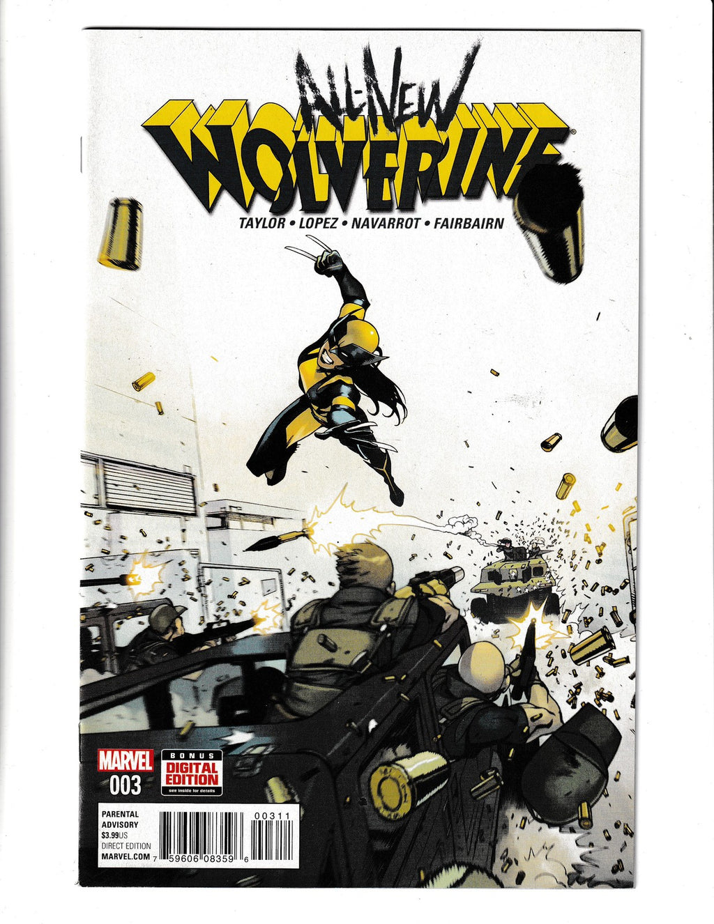 All-New Wolverine #3 (2016) Marvel Comics