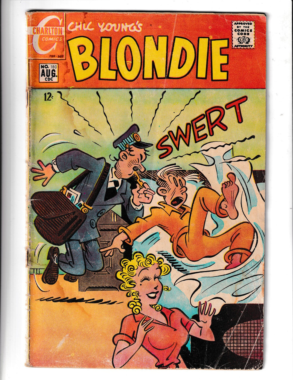 Blondie Comics #180 (1969) Charlton Comics