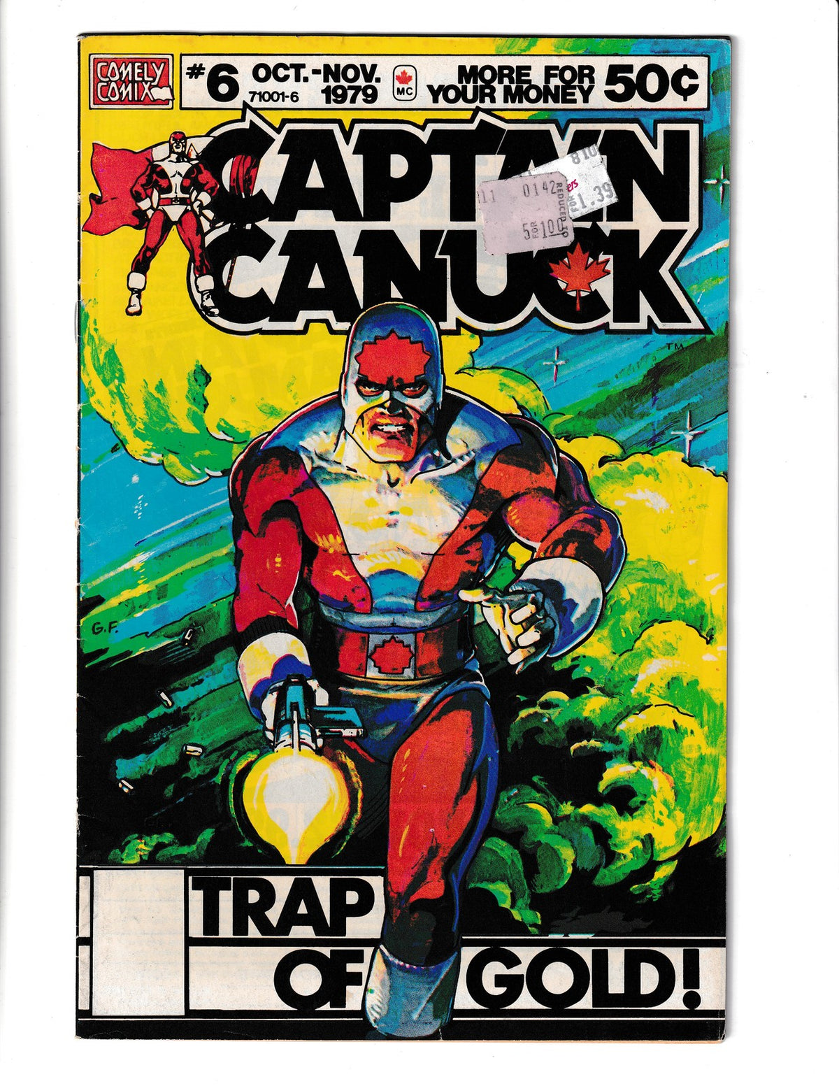Captain Canuck #6 (1979) Comely Comics SKU:2445