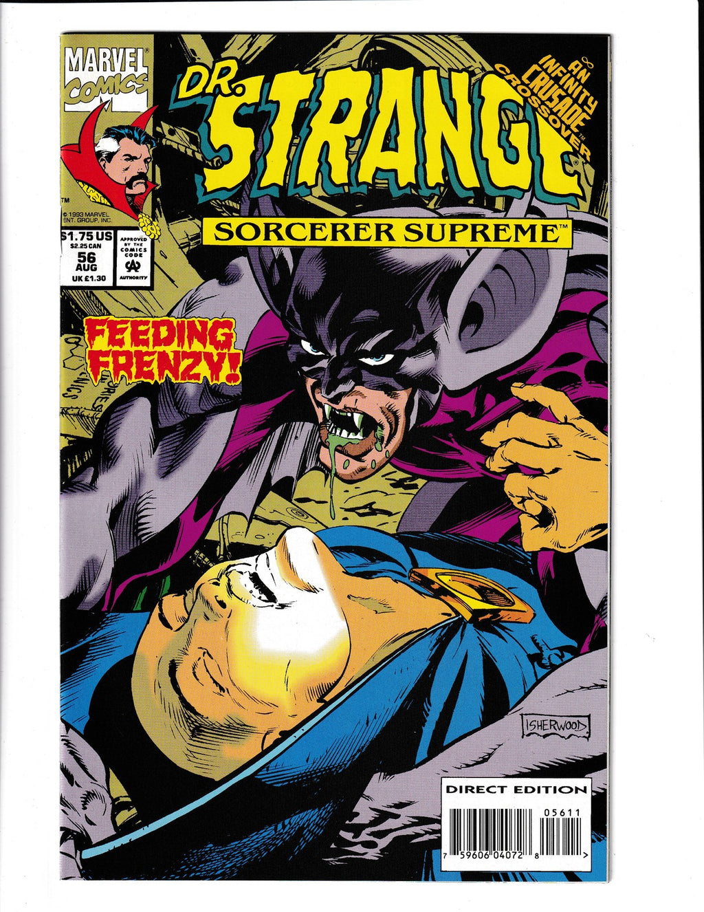 Doctor Strange: Sorcerer's Supreme #56 (1993) Victor Strange Marvel Comics