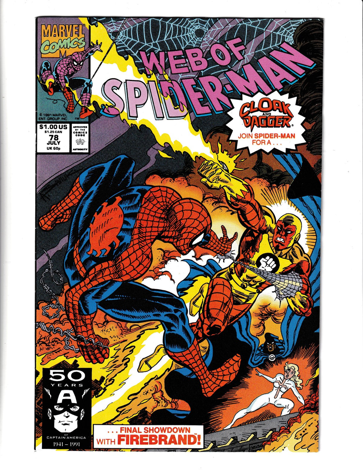 Web of Spider-Man #78 (1991) Marvel Comics SKU:2322