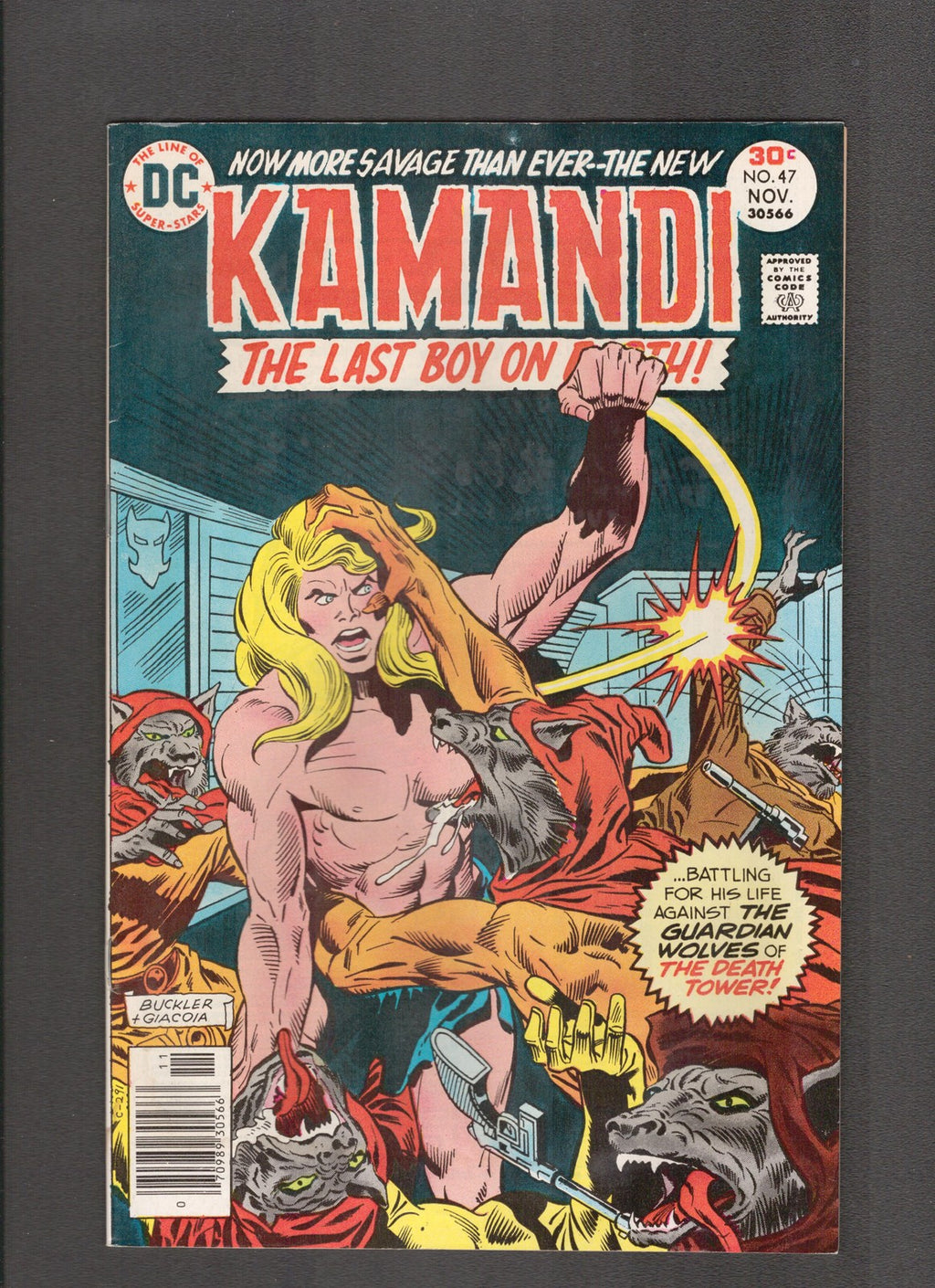 Kamandi: The Last Boy On Earth #47 (1976) Rick Buckler DC Comics
