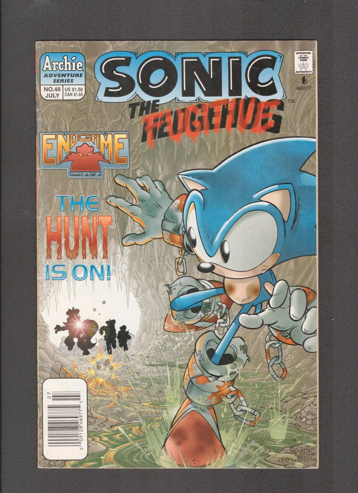 Sonic the Hedgehog #48 (1997) Patrick Spaziante Archie Comics