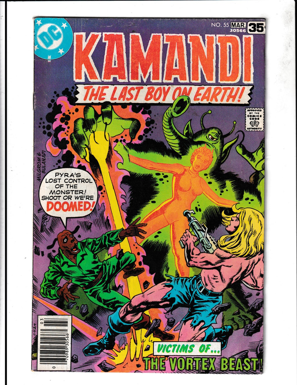 Kamandi, The Last Boy On Earth #55 (1978) DC Comics SKU:2671