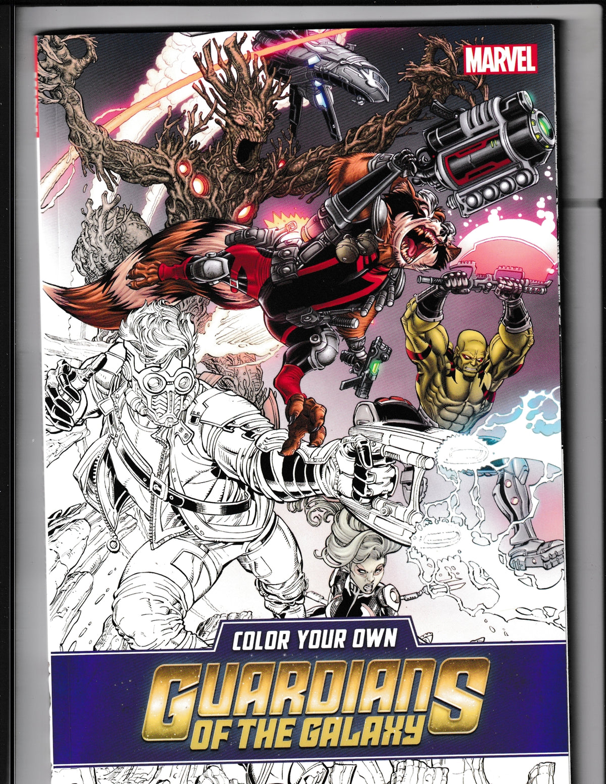 Color Your Own Guardians of the Galaxy #1 (2017) Marvel Comics