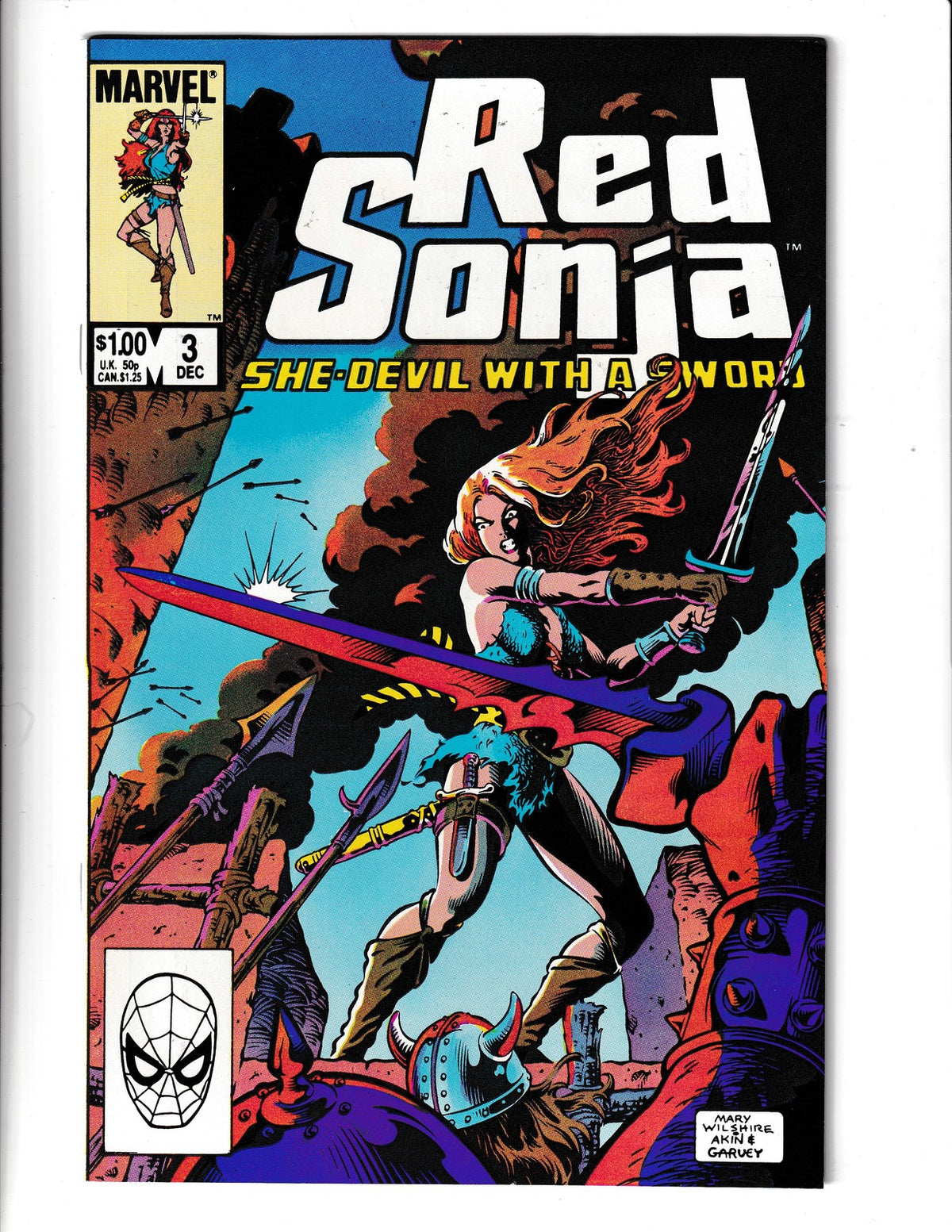 Red Sonja #3 (1983) Volume 3 Marvel Comics