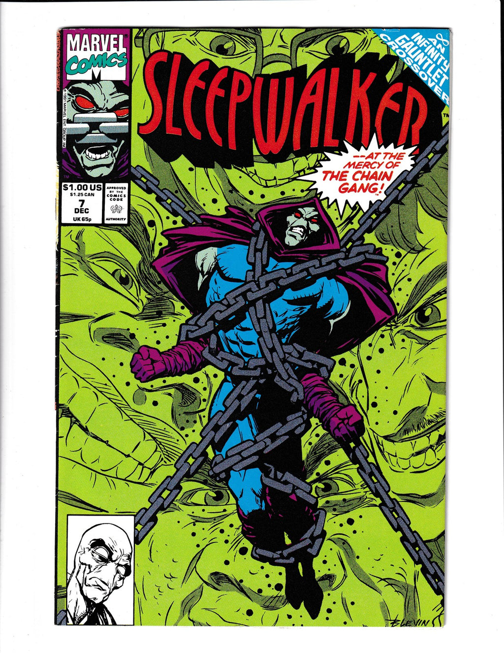 Sleepwalker #7 (1991) Marvel Comics