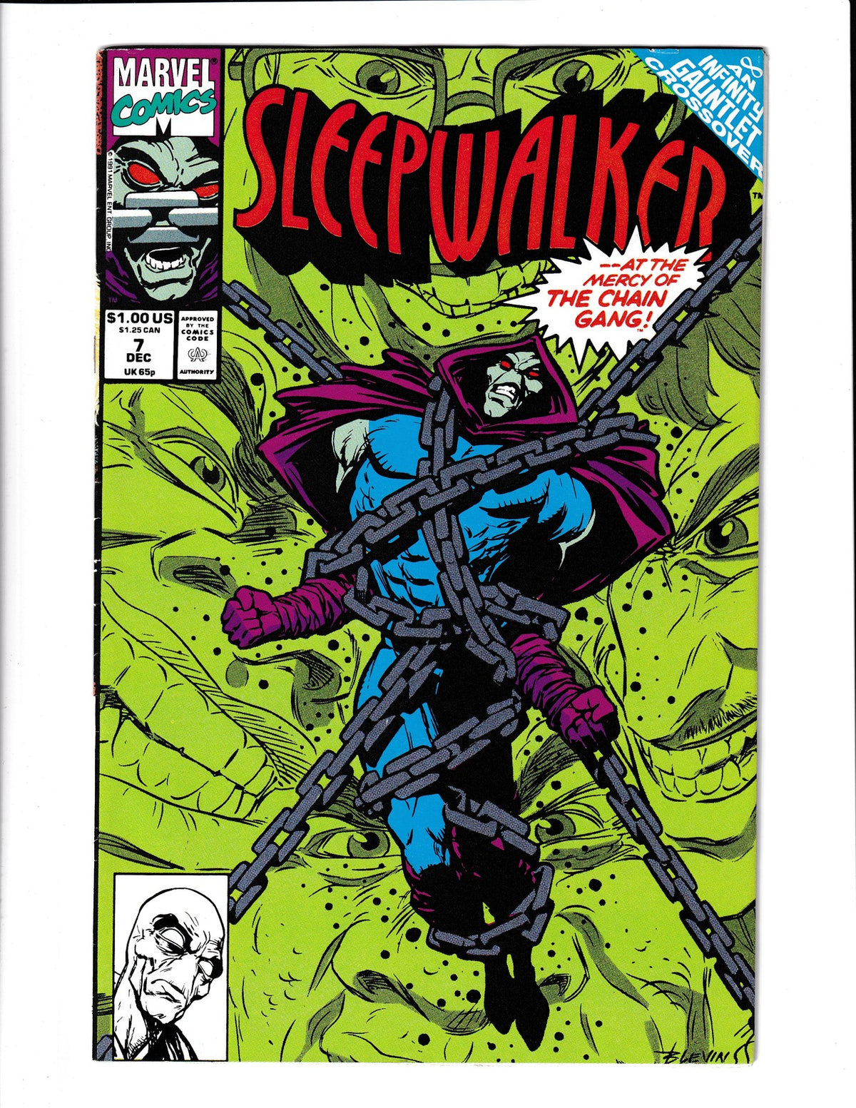 Sleepwalker #7 (1991) Marvel Comics