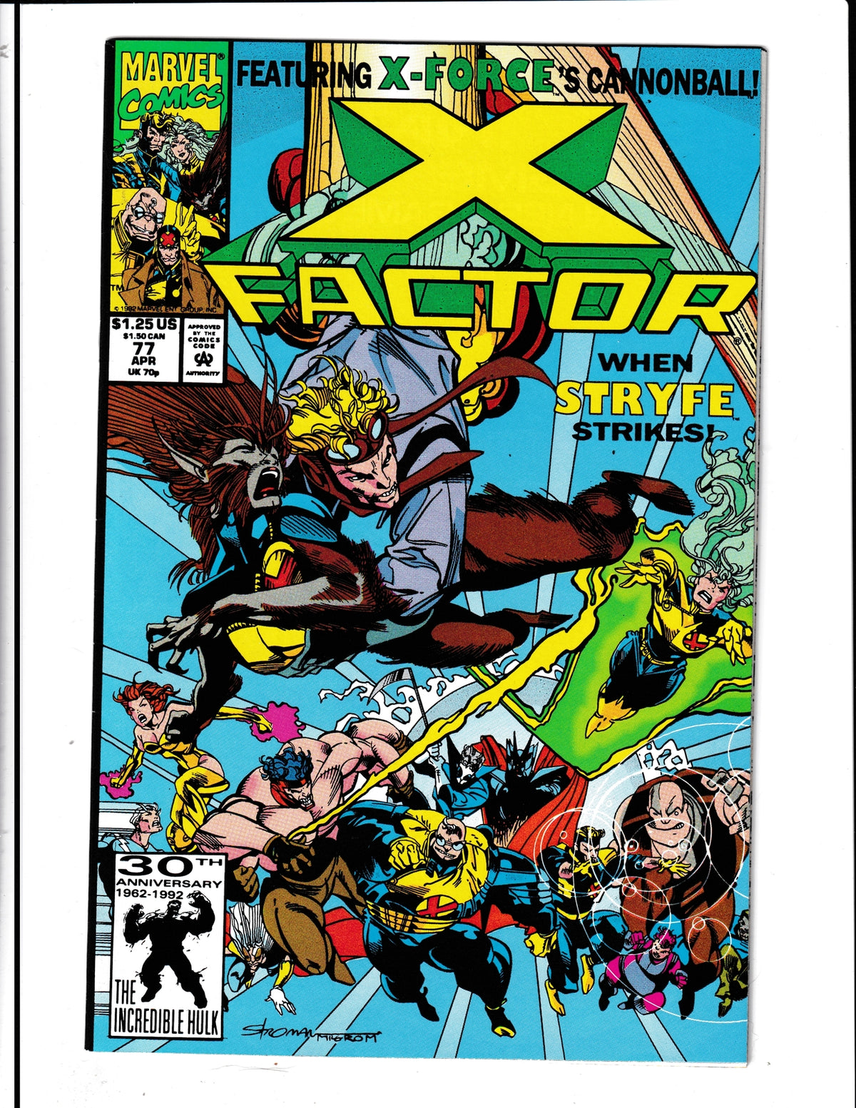 X-Factor #77 (1992) Marvel Comics