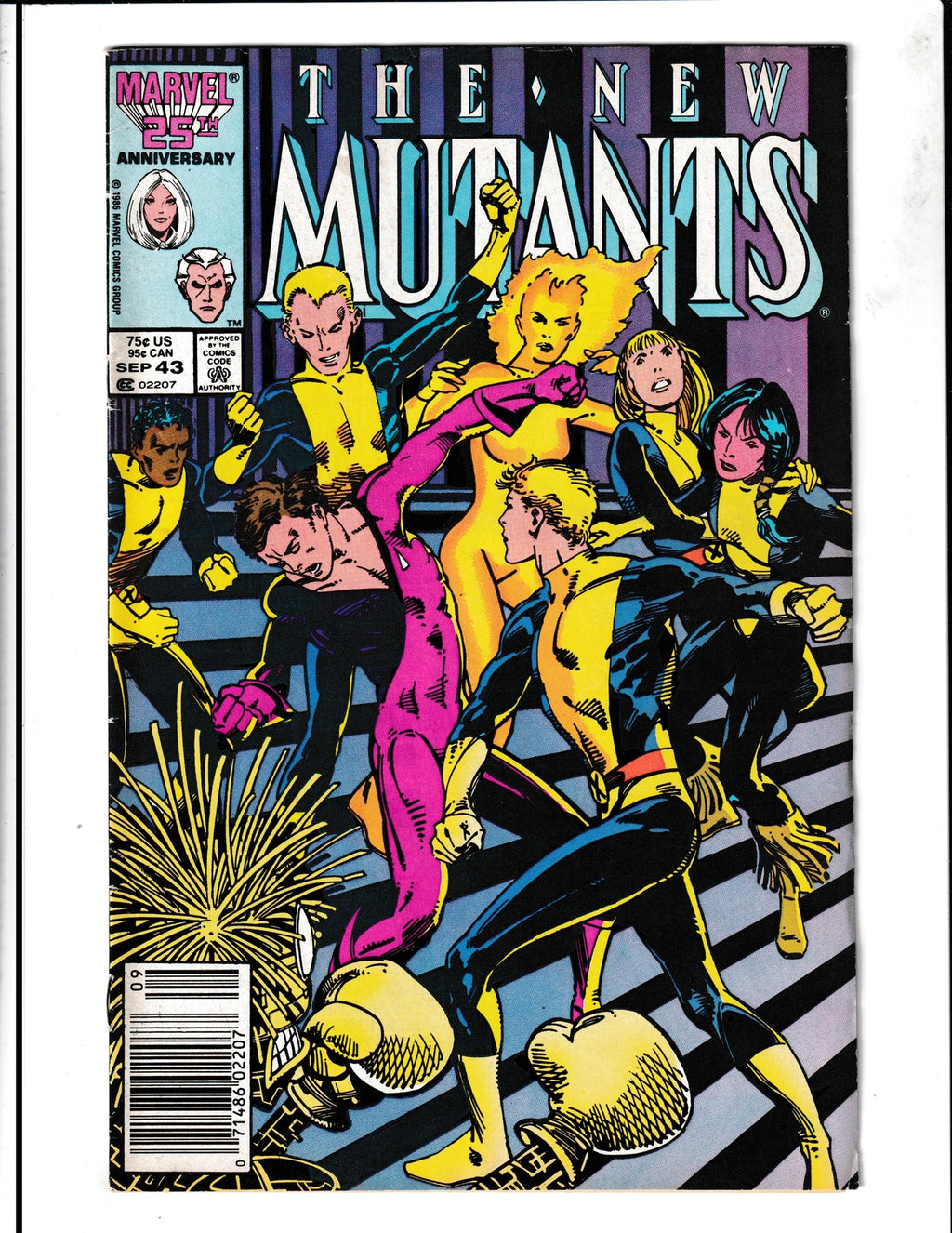 New Mutants #43 (1986) Marvel Comics SKU:1394