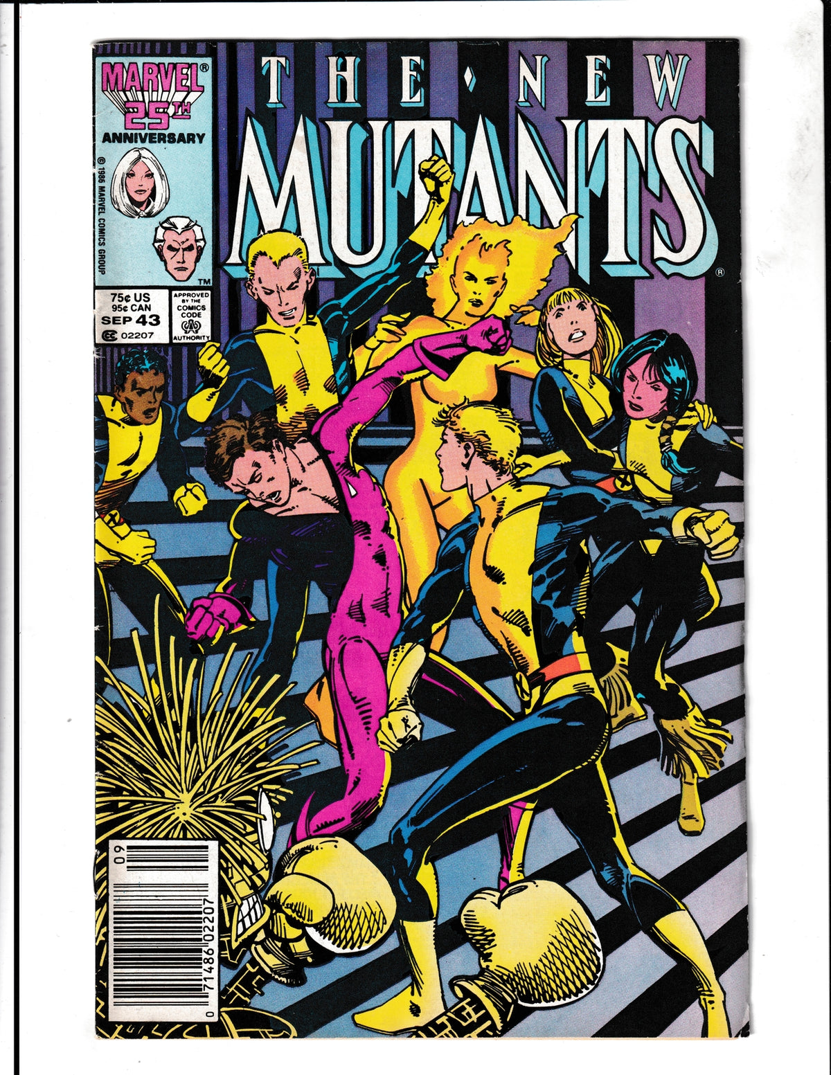 New Mutants #43 (1986) Marvel Comics SKU:1394
