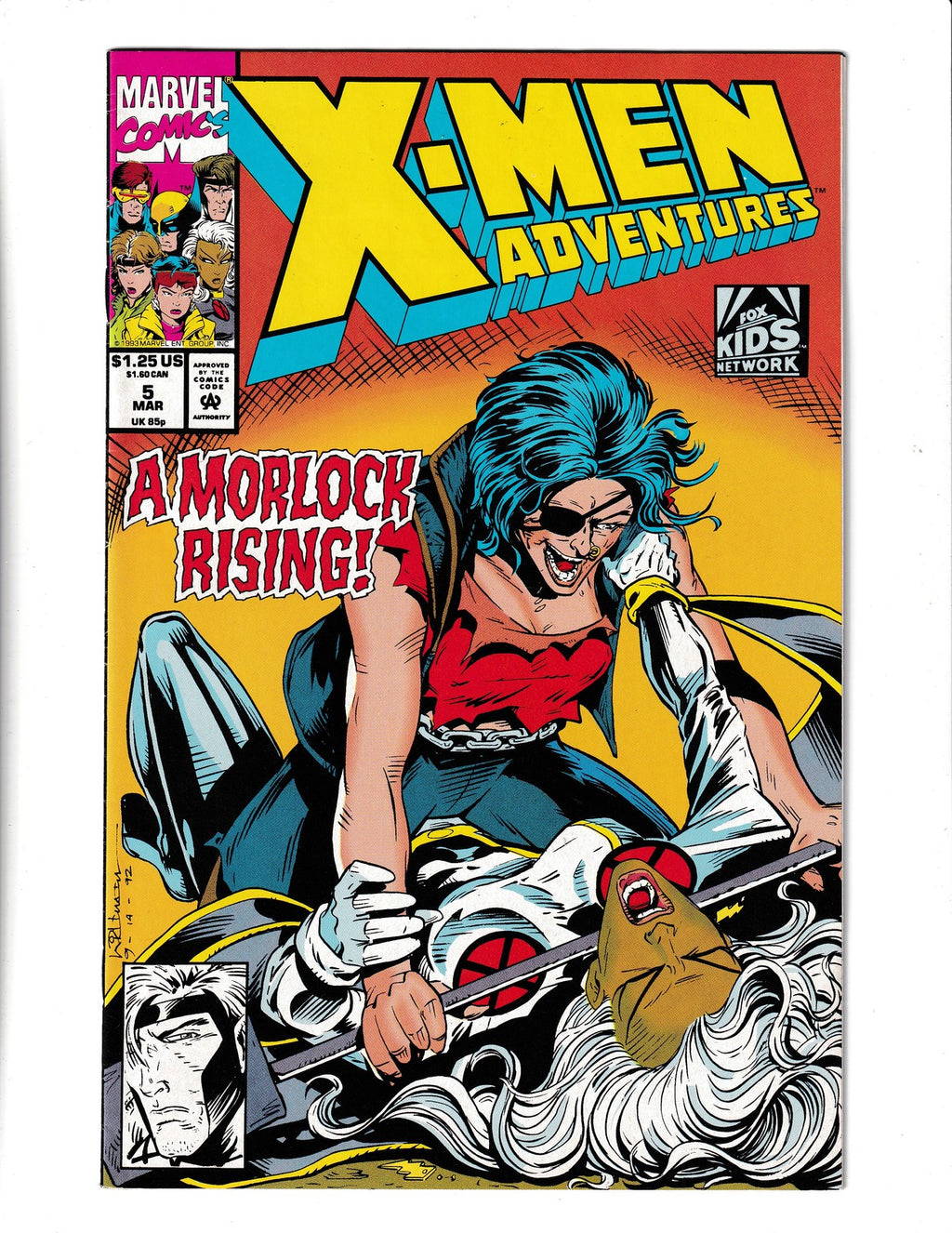 X-Men Adventures #5 (1993) Marvel Comics