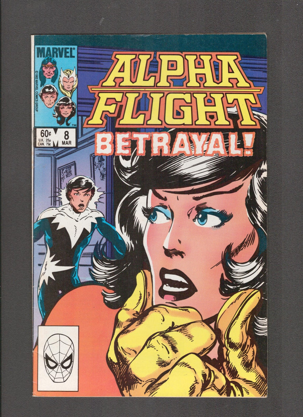 Alpha Flight #8 (1984) John Byrne Marvel Comics