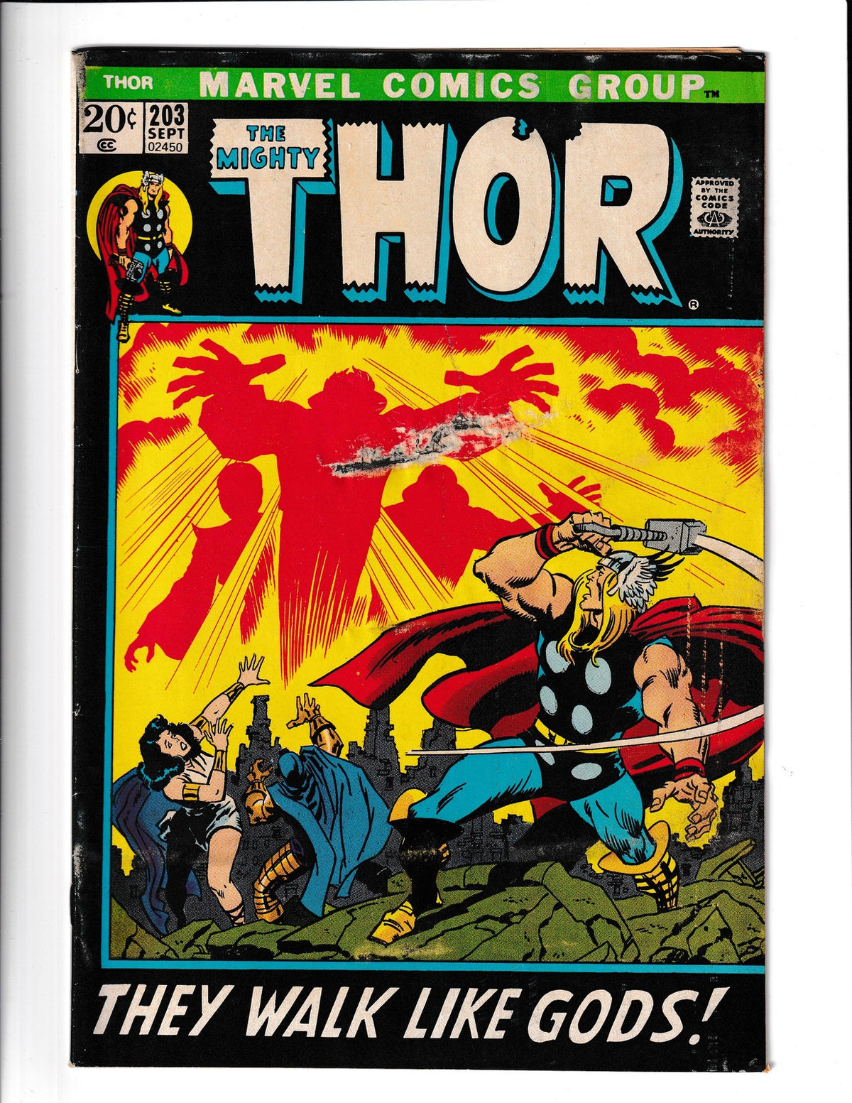 Thor #203 (1972) Marvel Comics