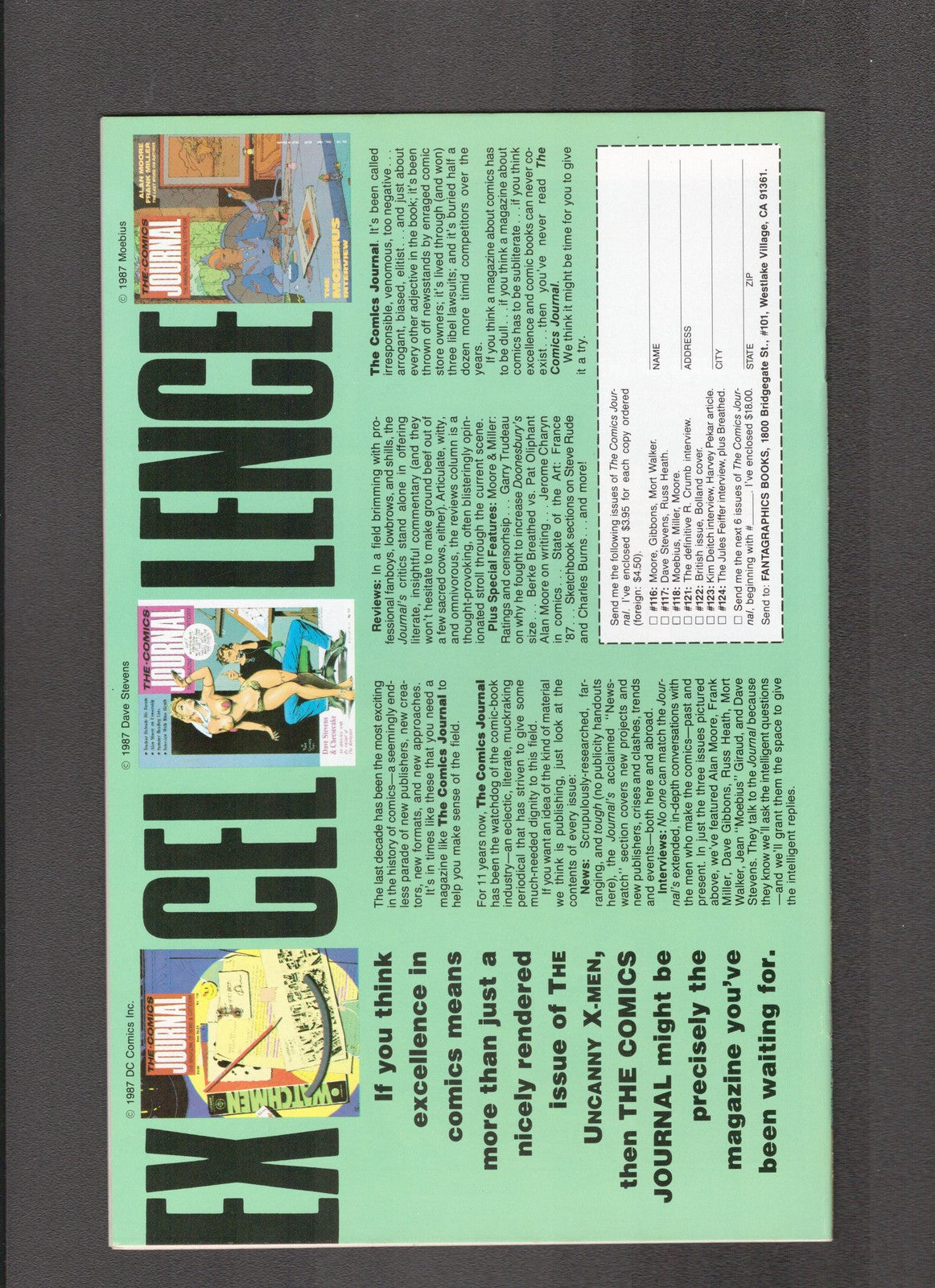 Critters #32 (1989) Fantagraphics Comics