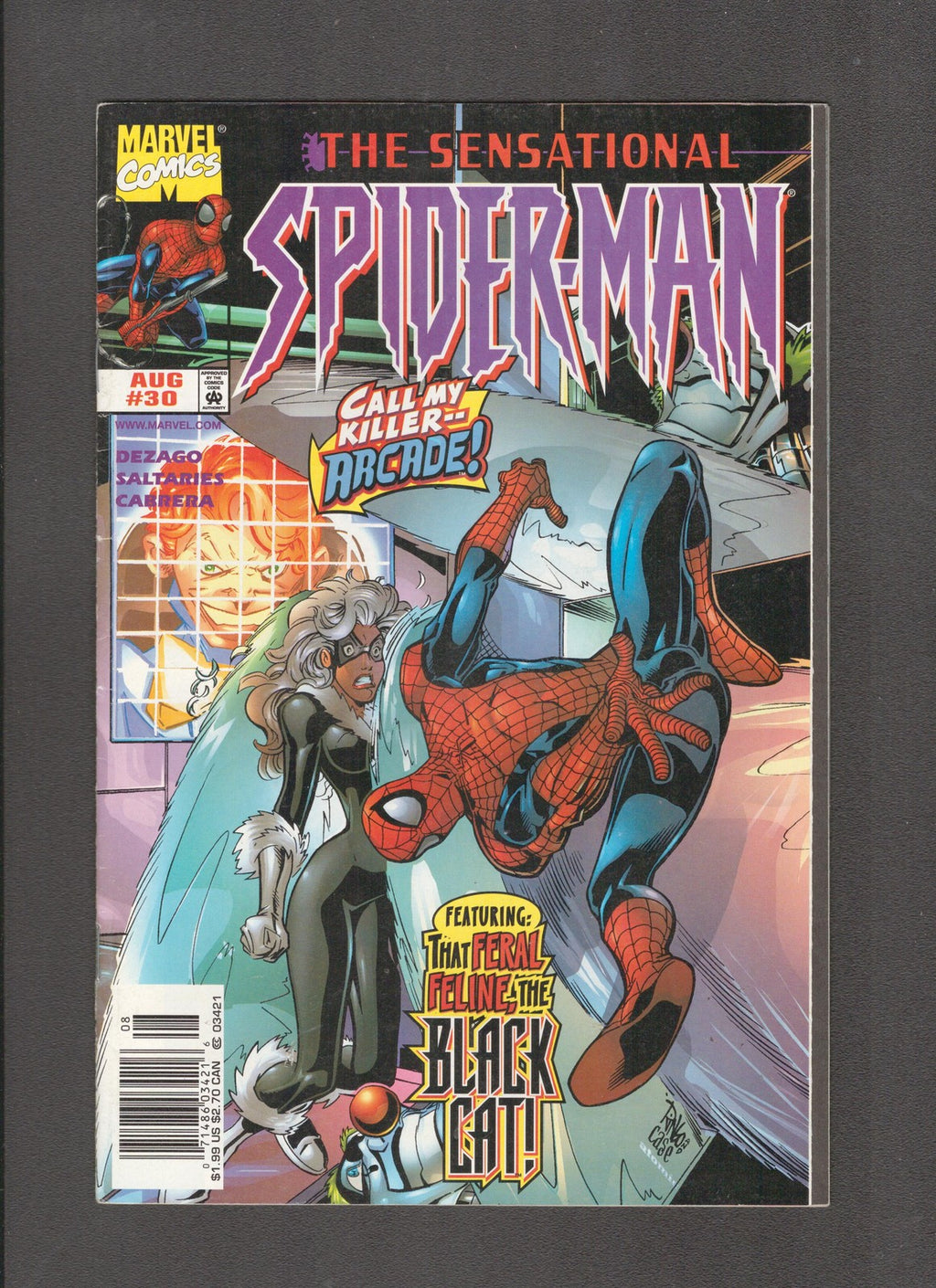 Sensational Spider-Man #30 (1998) Mike Wieringo Marvel Comics