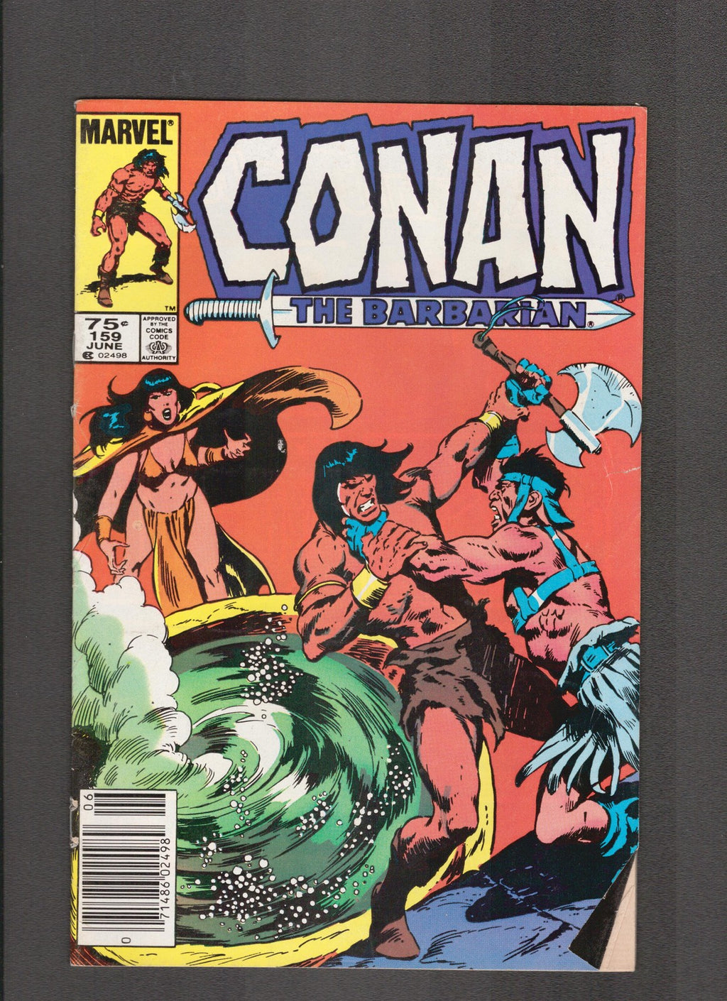 Conan the Barbarian #159 (1984) John Buscema, Larry Hama Marvel Comics
