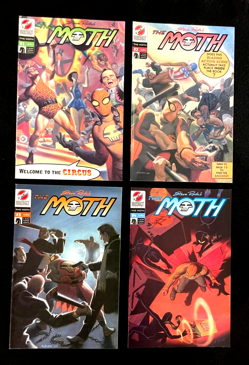 Moth Complete Set of 4 #1-4 (2004) Dark Horse Comics