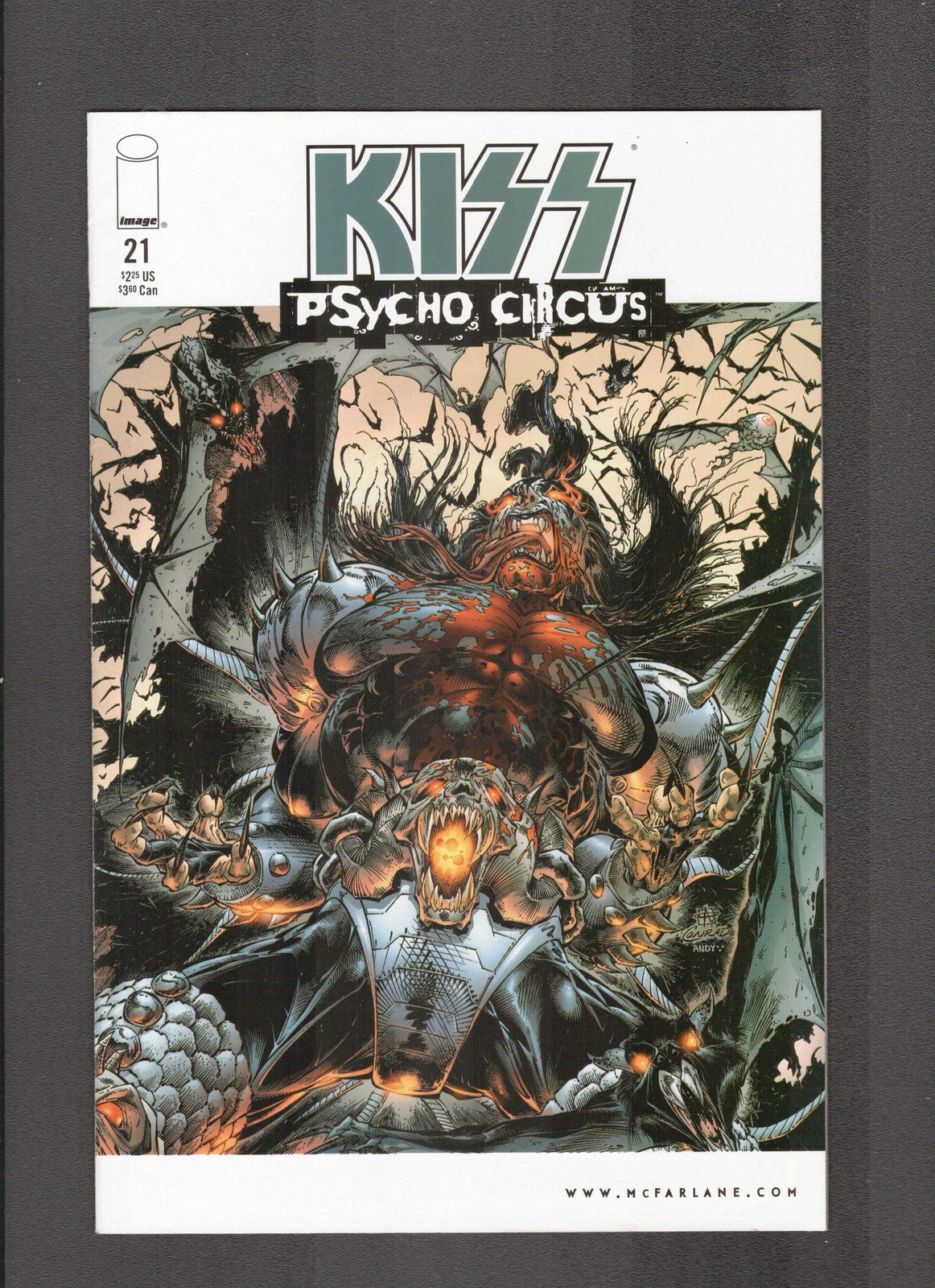 KISS: Psycho Circus #21 (1999) Image Comics
