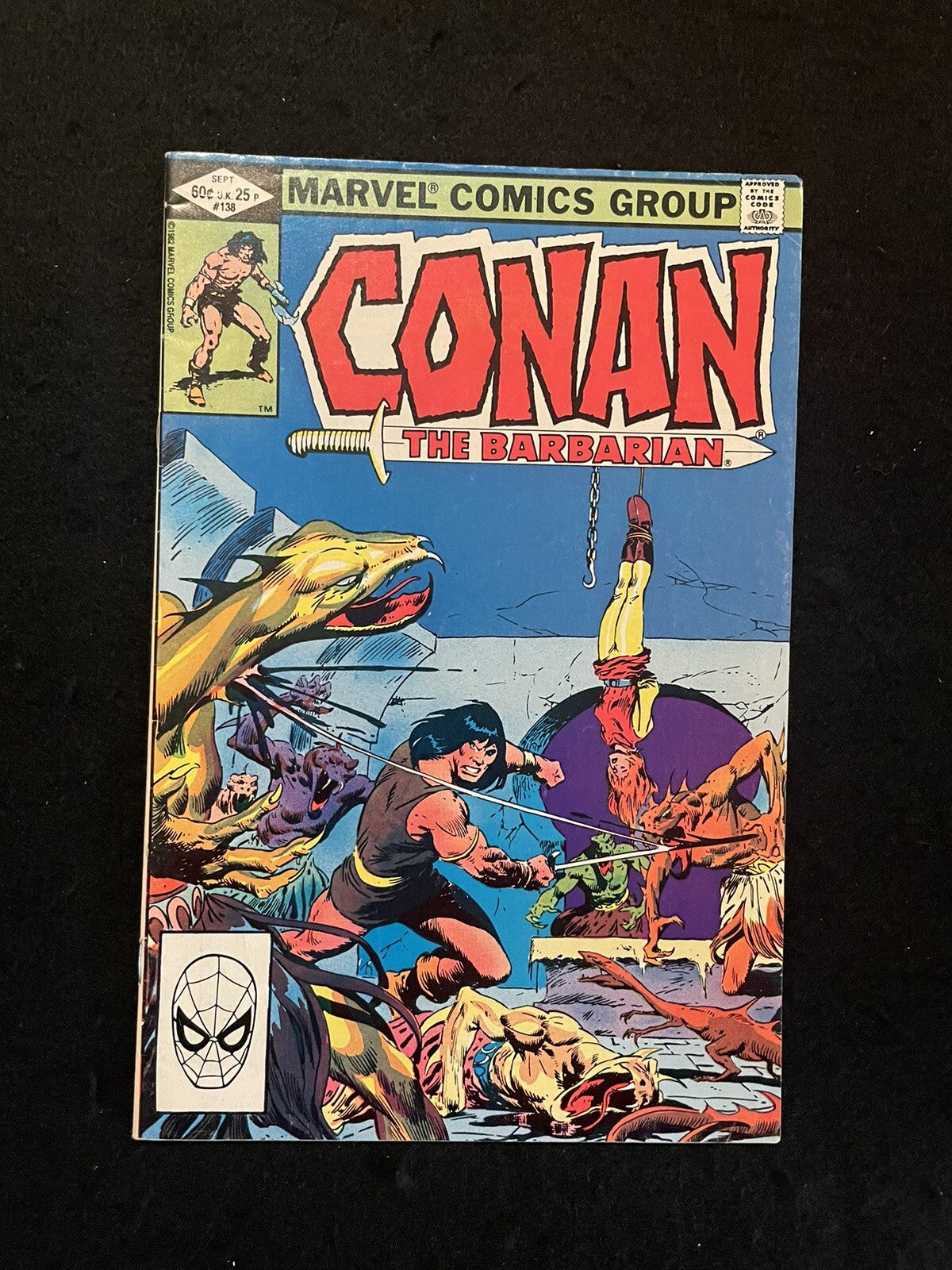 Conan the Barbarian #138 (1982) Direct Edition