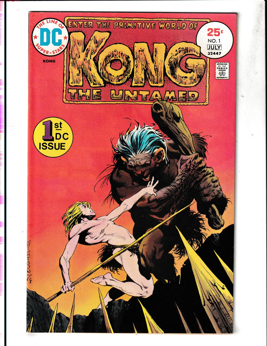 Kong the Untamed #1 (1975) First DC Comics