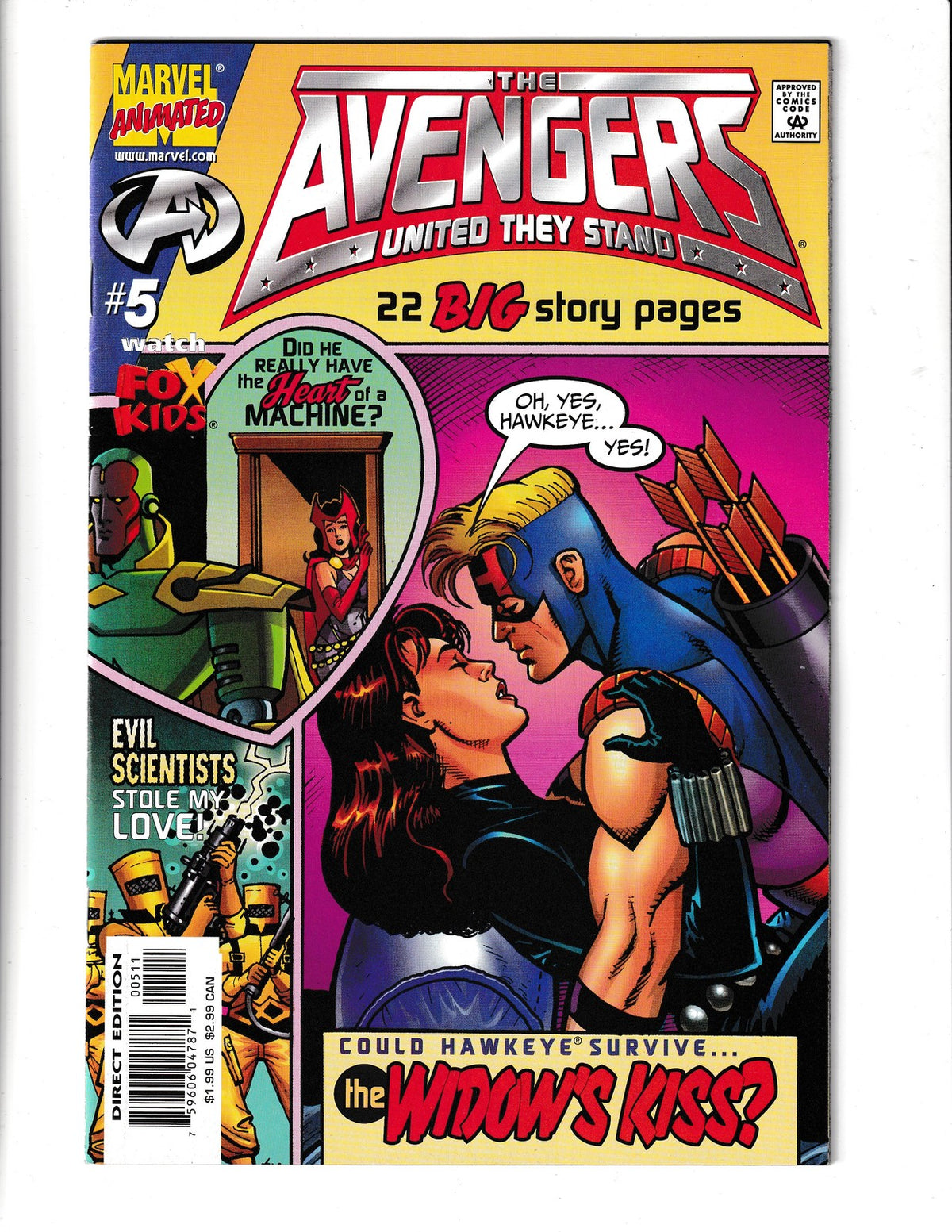 Avengers: United They Stand #5 (2000) Marvel Comics