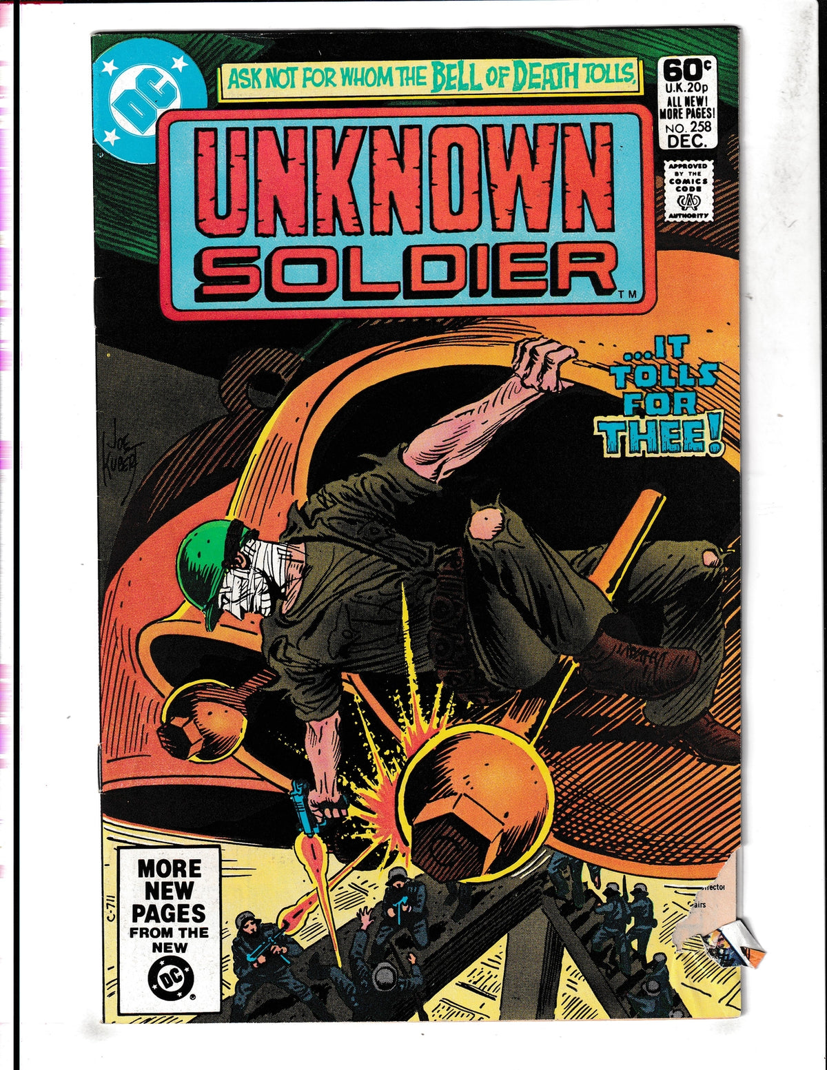Unknown Soldier #258 (1981) DC Comics
