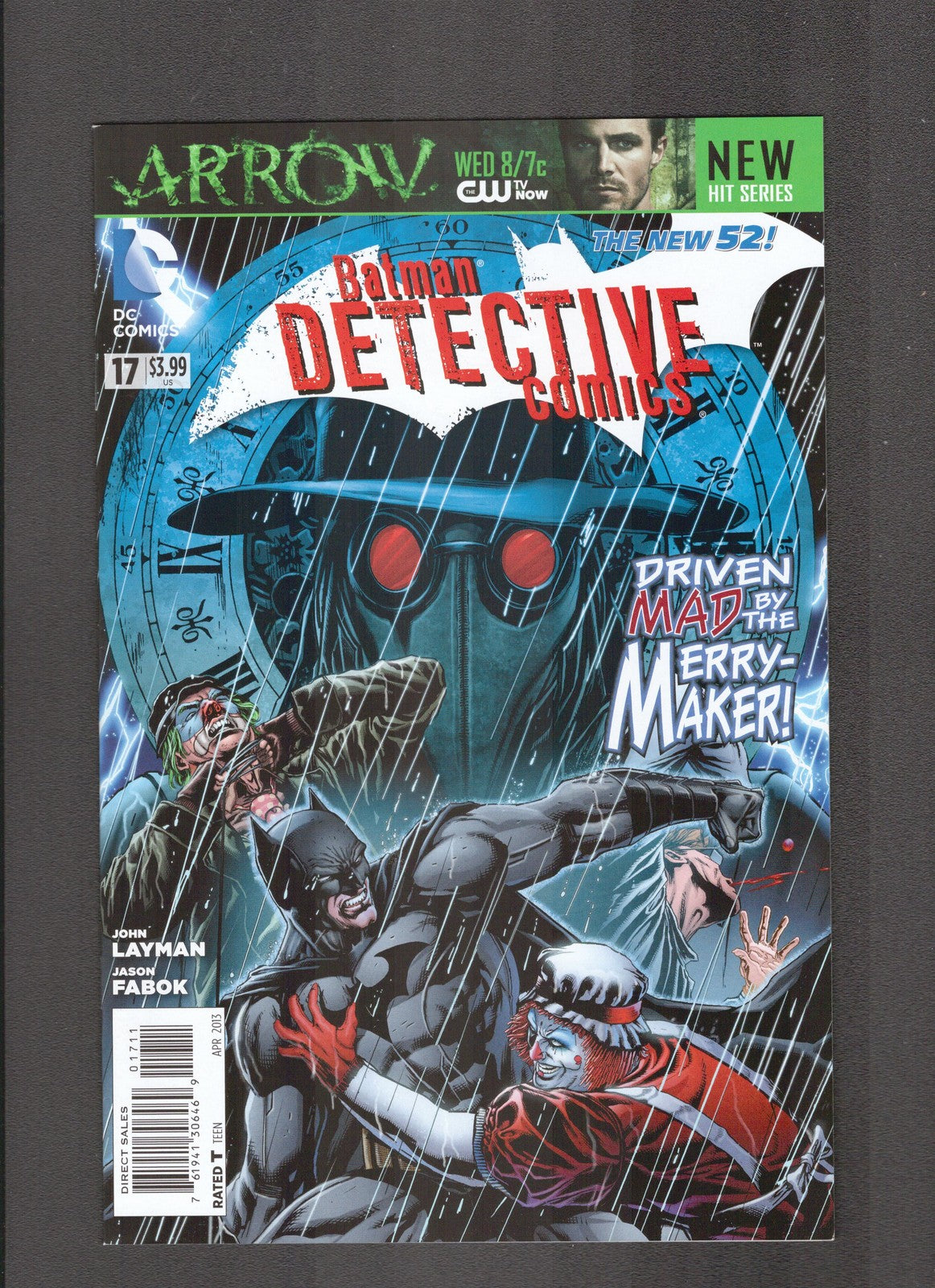 Detective Comics #17 (2013) Jason Fabok Cover DC Comics