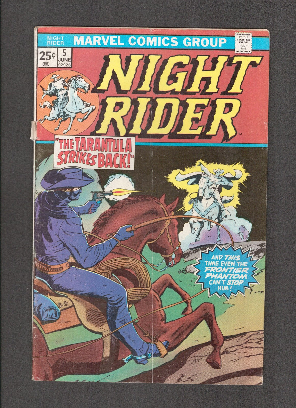 Night Rider #5 (1975) Stan Lee, Dick Ayers, Vinnie Colletta Marvel Comics
