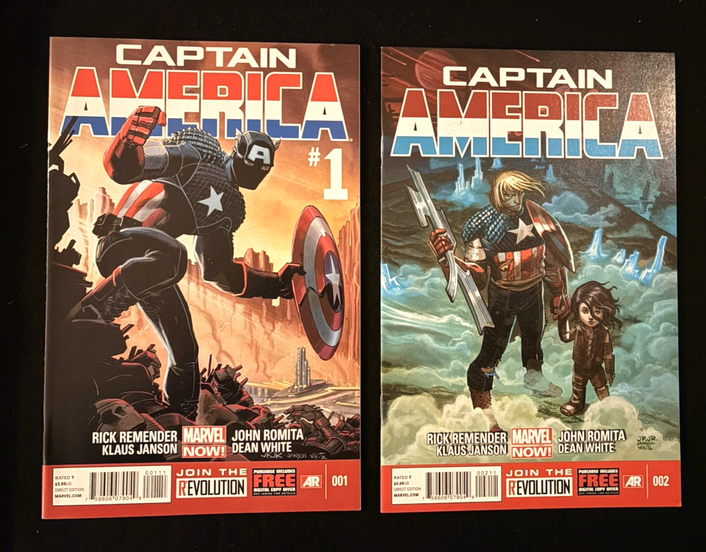 Captain America - Run of Ten Vol. 7 #1-10 (2013-14) Marvel