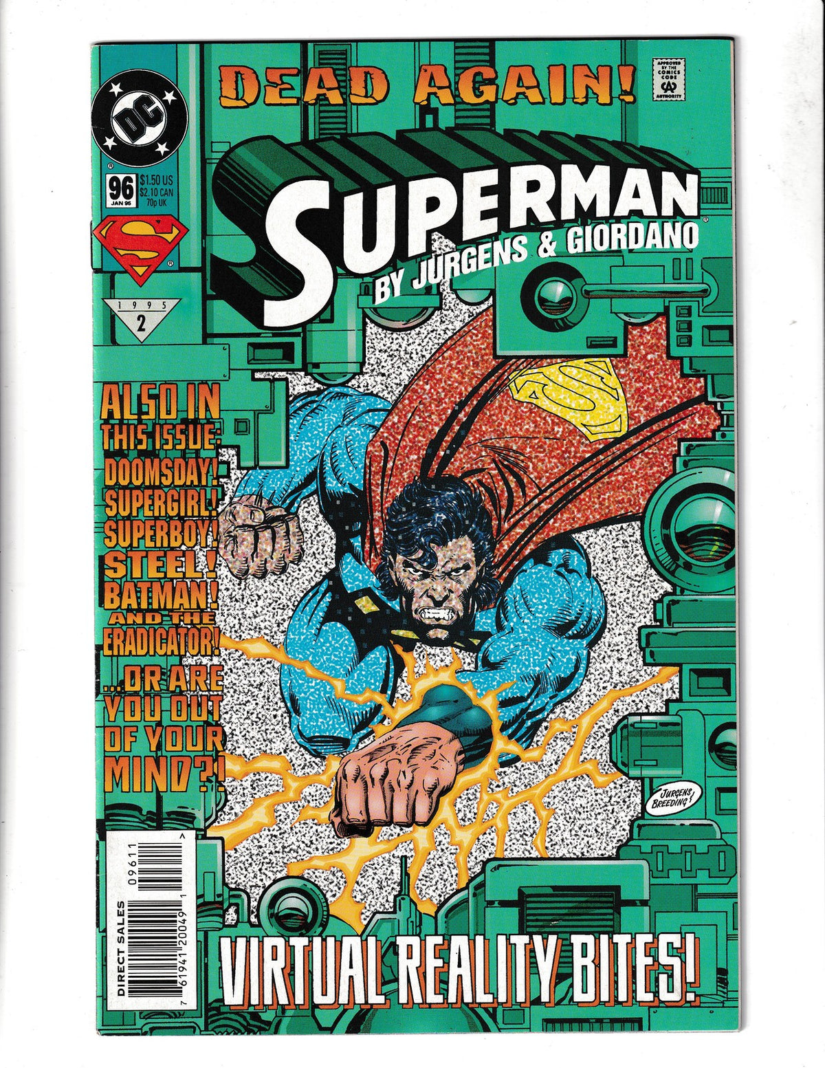 Superman #96 (1995) DC Comics
