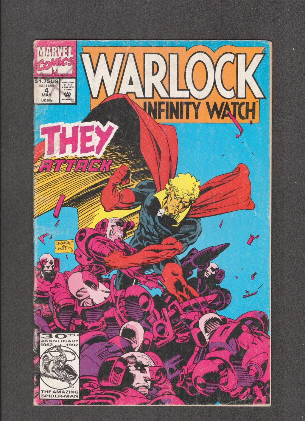 Warlock and the Infinity Watch #4 (1992) Jack Morelli, Jim Starlin Marvel Comics