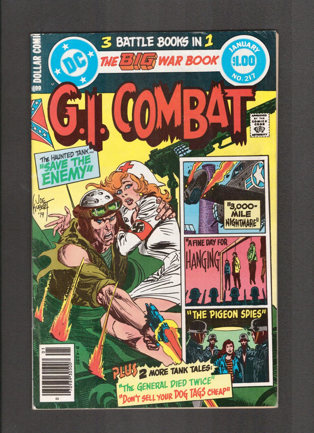 G.I. Combat #217 (1980) Joe Kubert DC Comics
