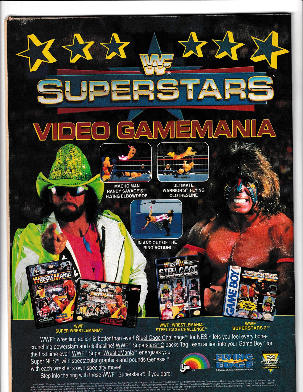 Inside Wrestling #March (1993) Randy Savage/ Ric Flair  Comics