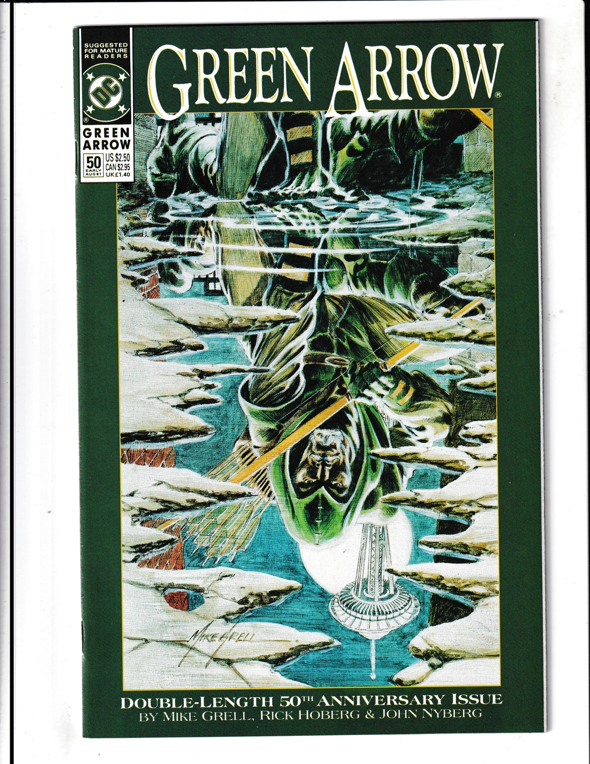 Green Arrow #50 (1991) HIGH GRADE Vol. 2 DC Comics