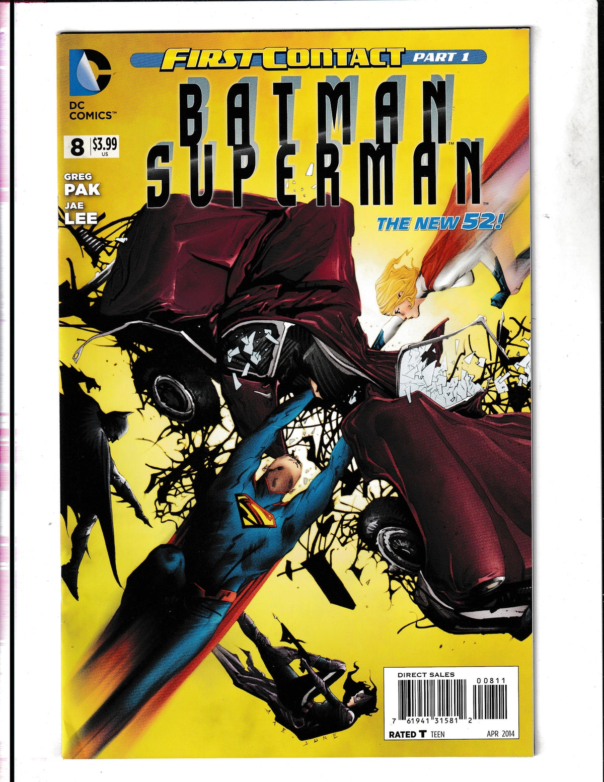 Batman/Superman #8 (2014) DC Comics