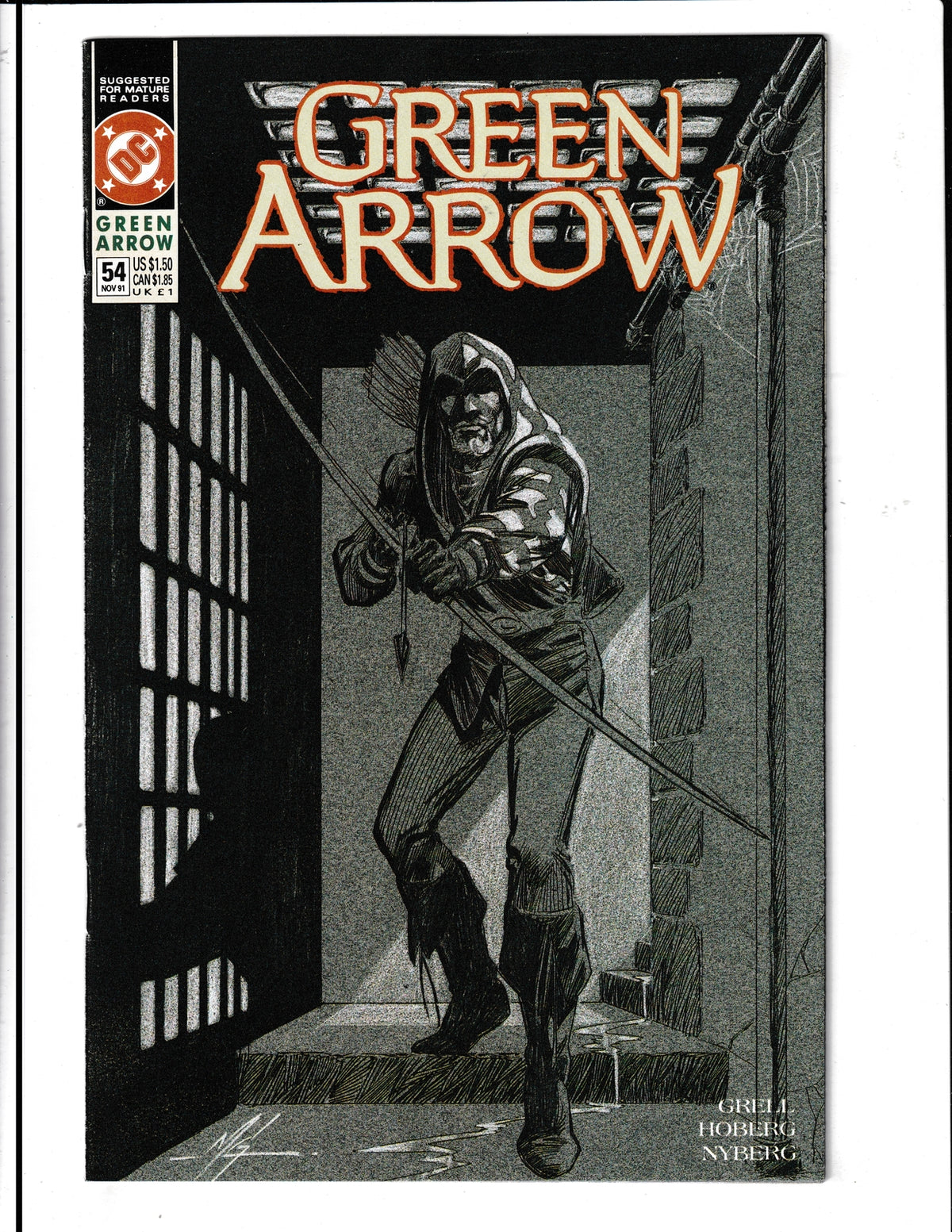 Green Arrow #54 (1991) HIGH GRADE Vol. 2 DC Comics
