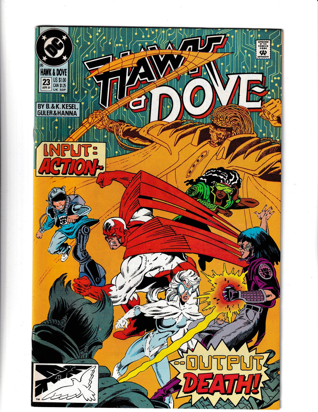 Hawk and Dove #23 (1991) DC Comics SKU:089