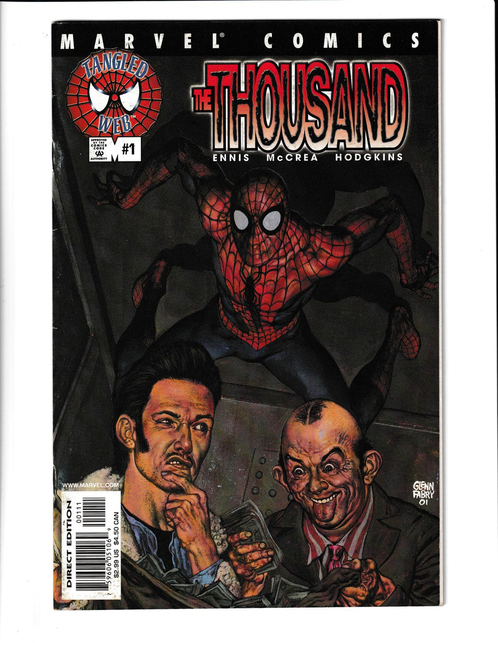 Tangled Web: The Thousand #1 (2001) Marvel Comics