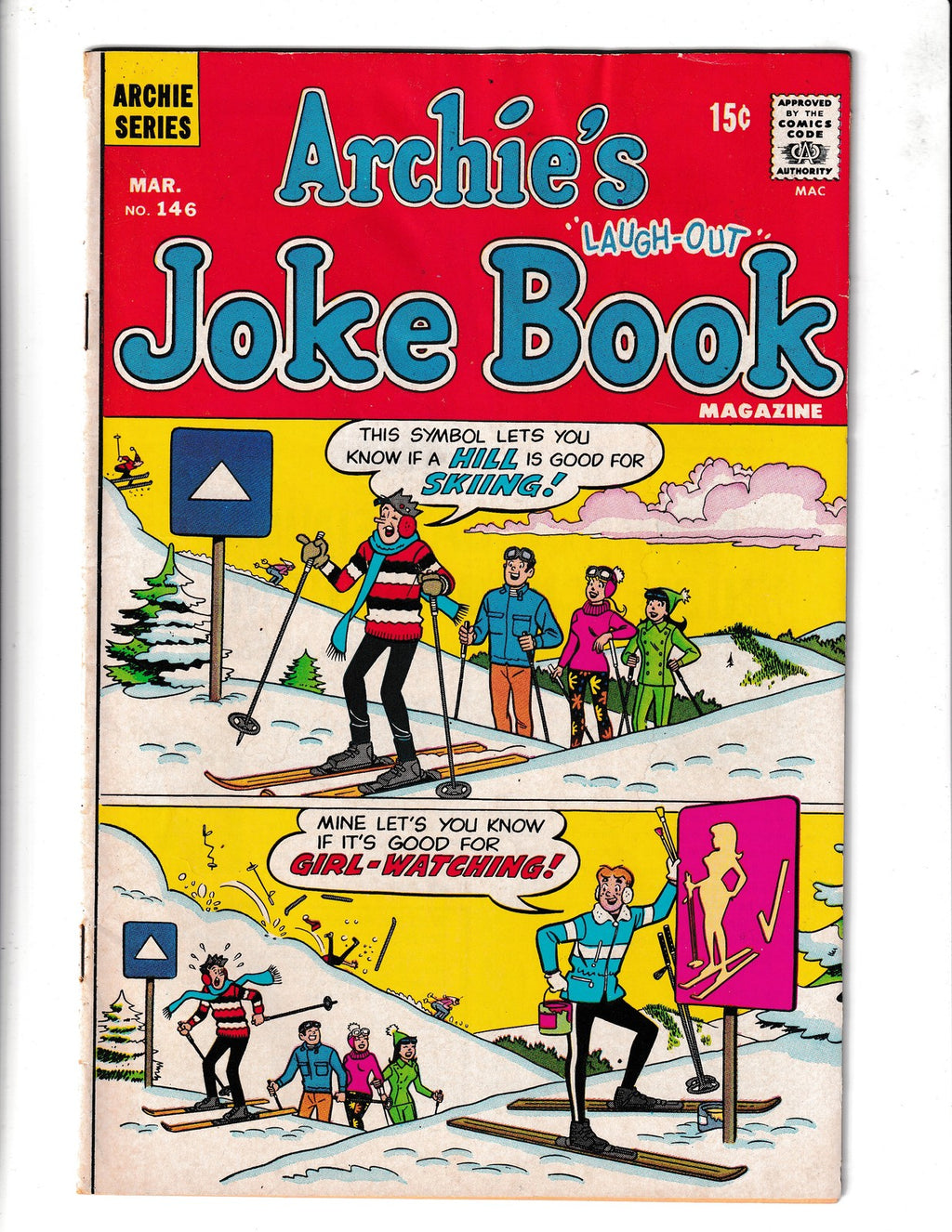 Archie's Joke Book #146 (1970) Archie Comics