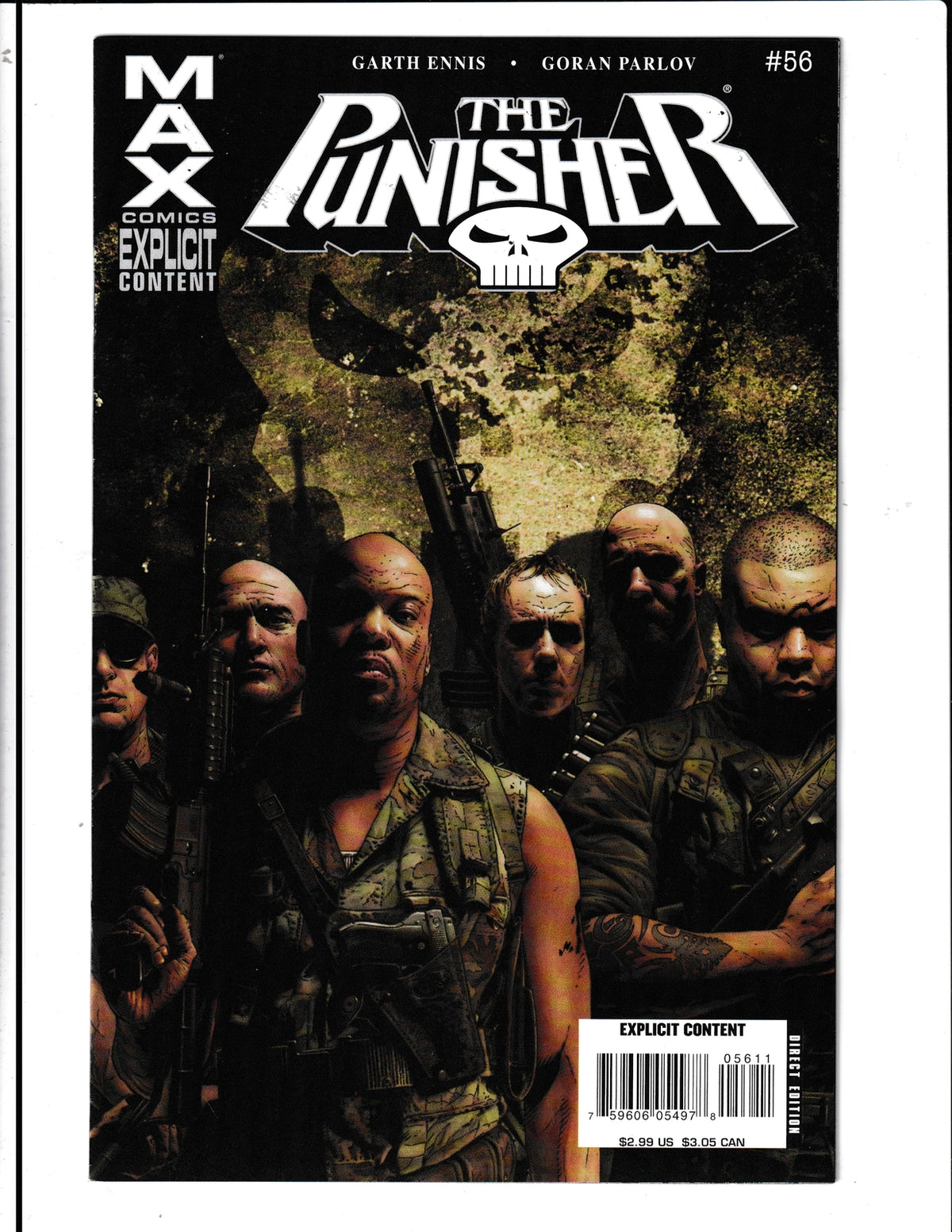 Punisher #56 (2008) Marvel Comics