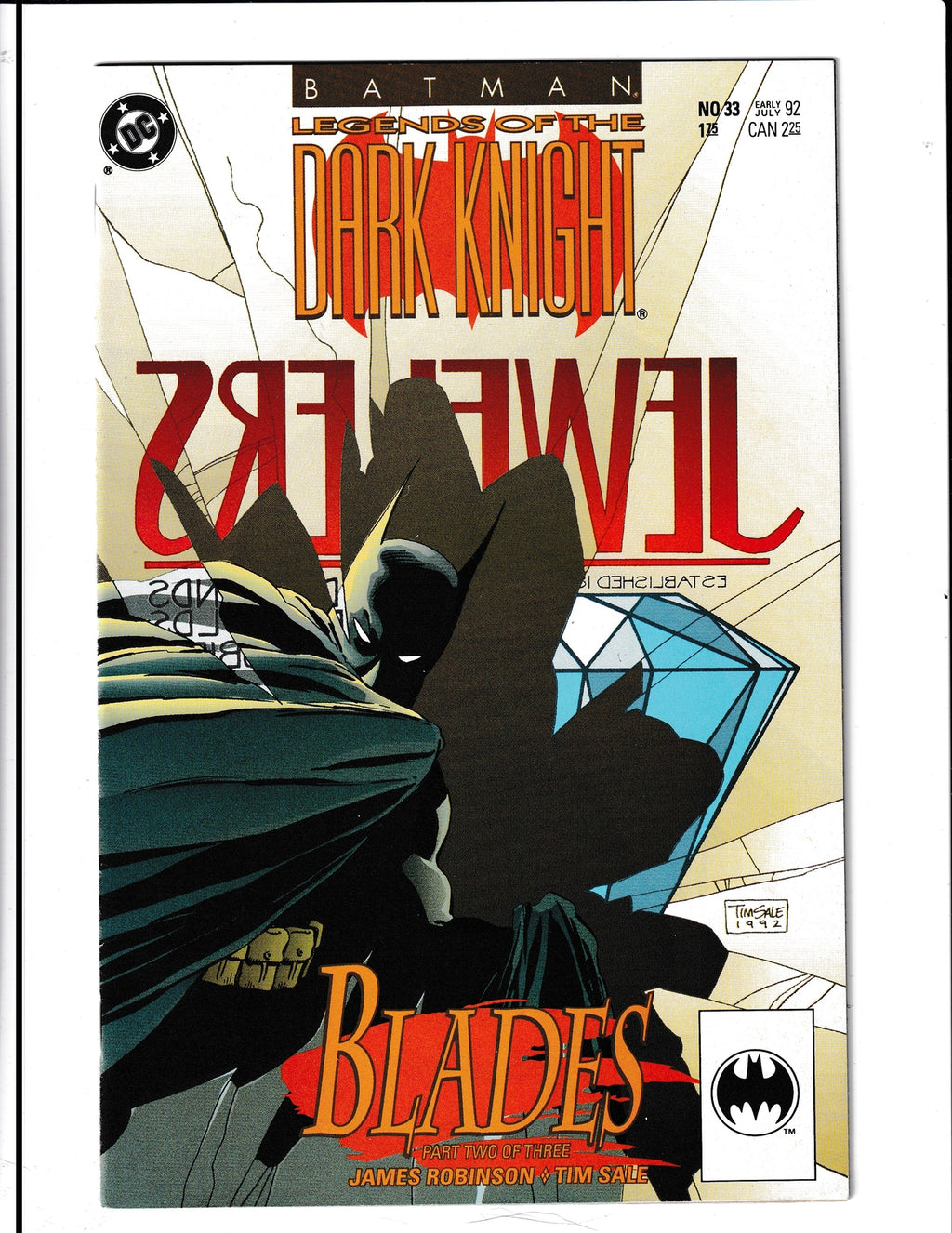 Batman: Legends of the Dark Knight #33 (1992) DC Comics